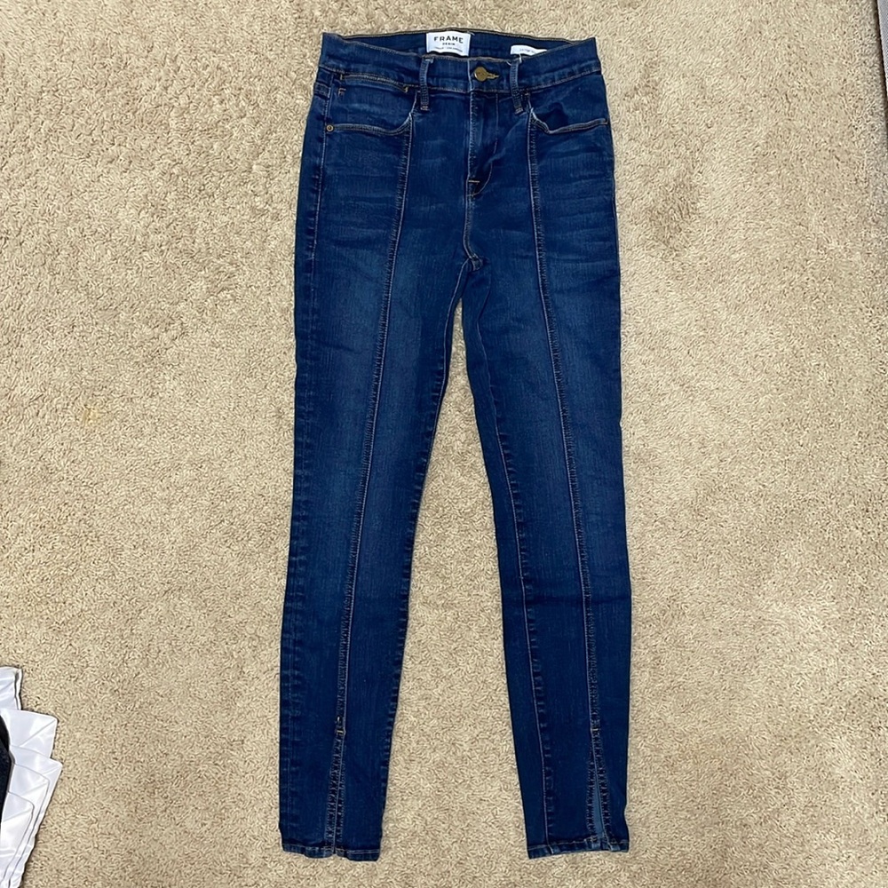 Frame Le High Skinny Jeans